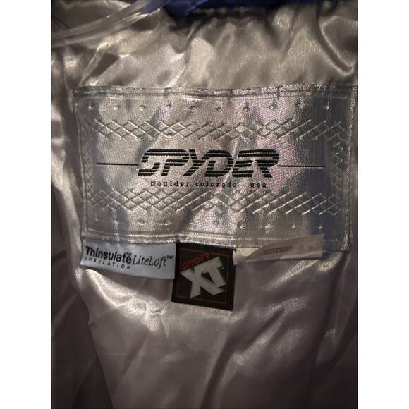 Spyder ski Purple/Blue jumpsuit women Size 8 - Picture 14 of 16